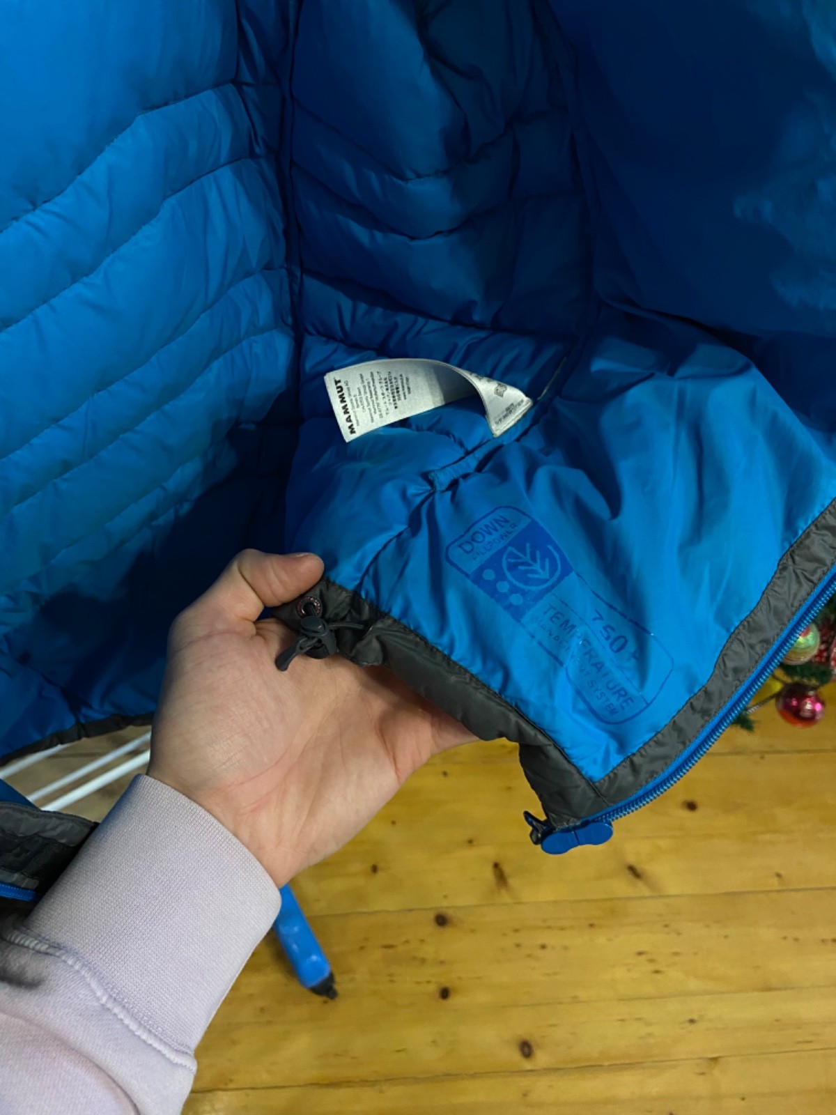 Mammut Down 750+ Microlight Technological Gray Ho… - image 17