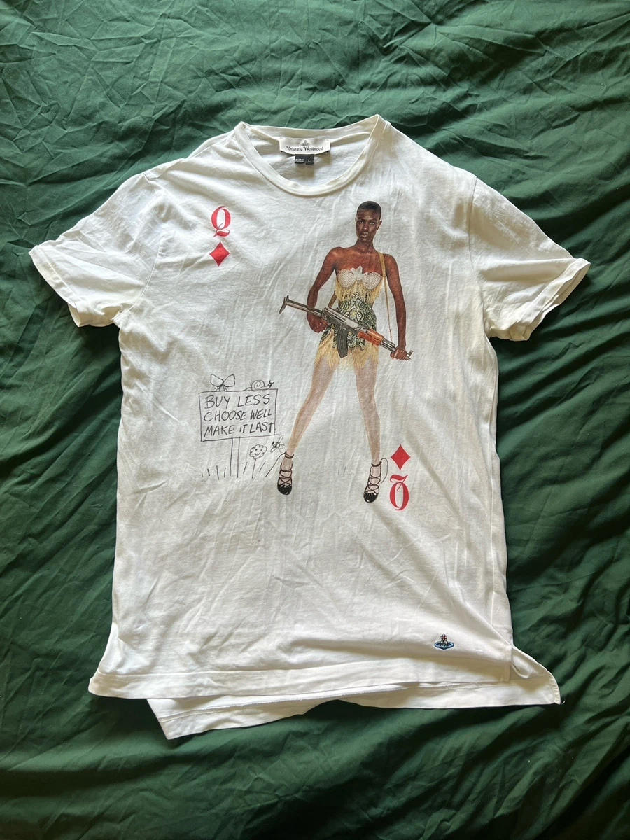 Vivienne Westwood White Regular Size T-Shirts for Men for sale