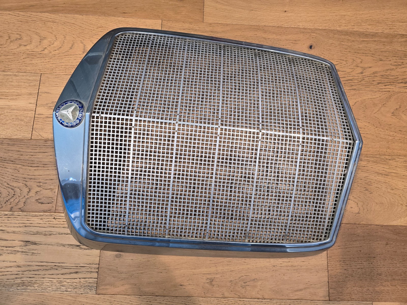 Vintage Mercedes Benz Chrome Front Grill Grille Part OEM Model?