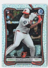 2026 Bowman #93 Samuel Basallo Chrome Mojo Refractor