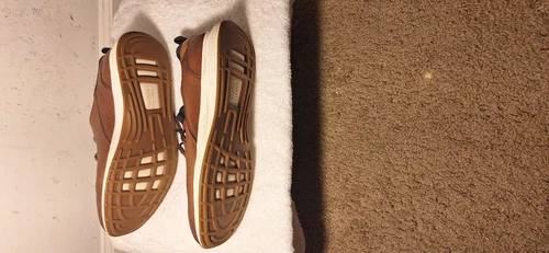 ADIDAS SCARPE ELEGANTI UOMO JOHNSTON & MURPHY PELLE MARRONE TAGLIA US 11M