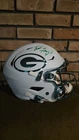 Brett Favre Autographed Speedflex Custom White And Green Chrome Radtke COA