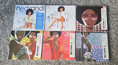 Lot Of 6 HED Kandi NU COOL CD collection 