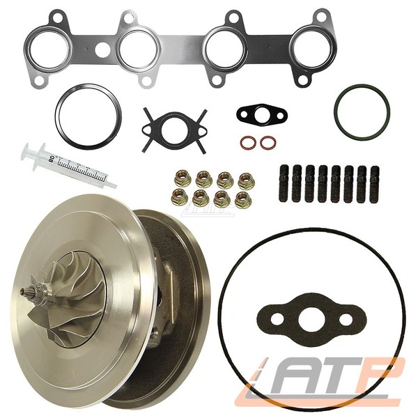 Rumpfgruppe ABGAS-TURBO-LADER+DICHTSATZ Montagesatz FÜR Opel Astra H Signum 1.9-image