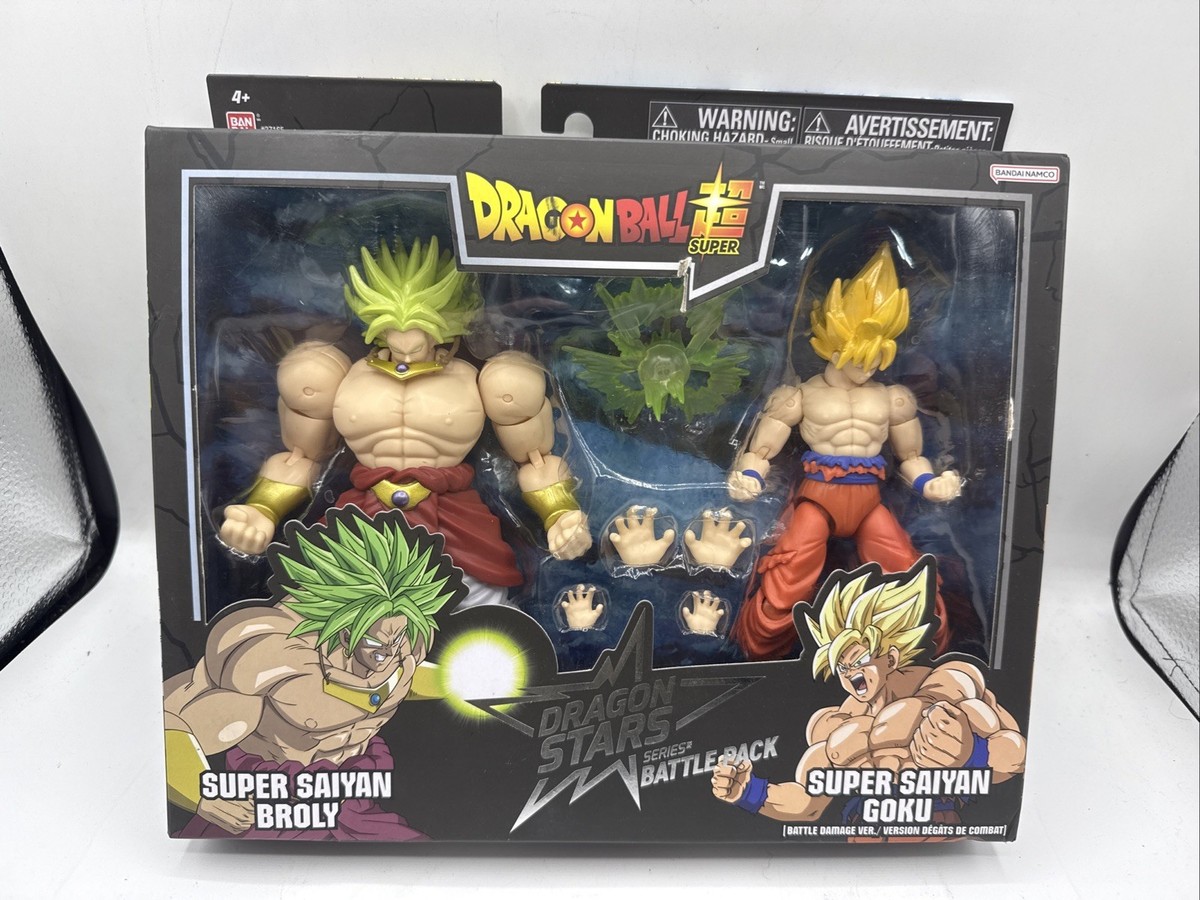 Dragon Ball Z Dragon Stars SUPER SAIYAN BROLY & GOKU BATTLEPACK 