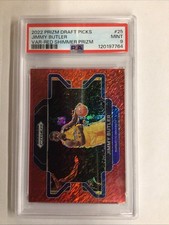 2022-23 Panini Prizm Draft Picks Jimmy Butler #25 Red Shimmer Prizm /9