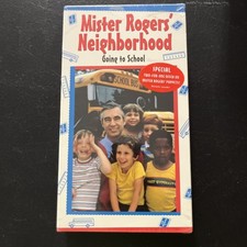 Mister Rogers Neighborhood: Going To School VHS, 1993 - NEW RARE