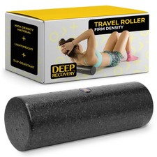 Yoga Foam Roller for Physical Therapy Exercise Black Back Roller for Back...