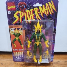 Hasbro Marvel Legends Spider-Man Retro Card ELECTRO 6 Figure MoC
