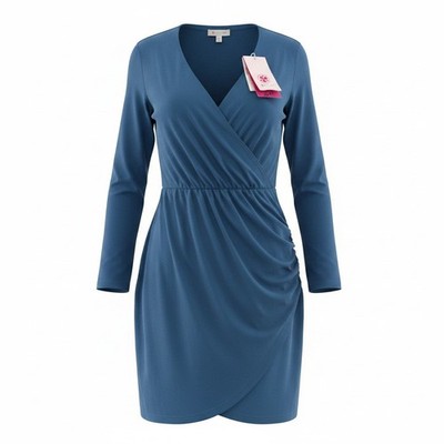 Jr's 9 Fashion Lycra Dress Size Small. Teal green.