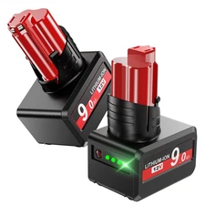 For Milwaukee For M12 12V Lithium 9.0Ah Extended Capacity Battery 48-11-2401 NEW