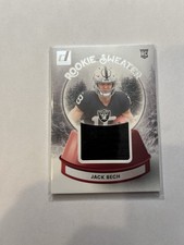 2025 Panini Donruss Rookie Sweater #SWE-JBE Jack Bech Raiders NFL