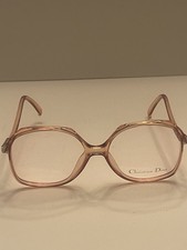 CHRISTIAN DIOR Vintage EYEGLASS FRAME Rose Red 1980s