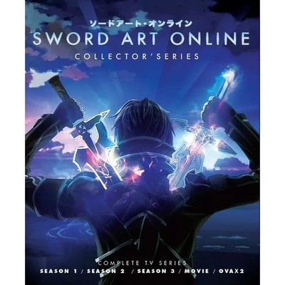 Sword Art Online Season 1-3 +Movie Complete Collection DVD (Anime) (English Dub)
