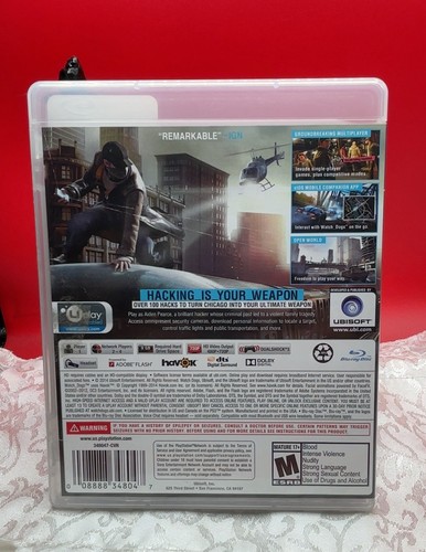 2014 PS3 Playstation 3 Watch Dogs Tested - Picture 4 of 4