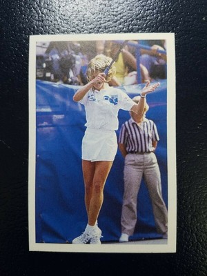 Steffi Graf Female Tennis Swinging Question of Sport RARE ODDBALL