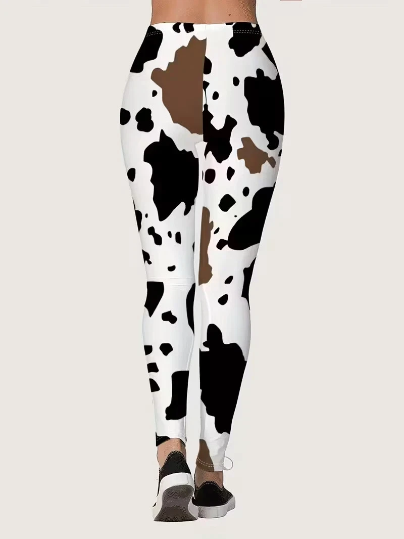 Cow Print Leggings