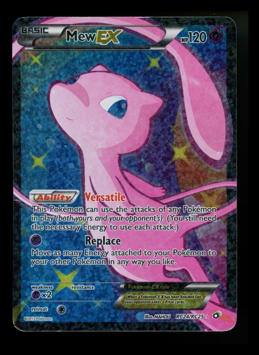 Mew Ex RC24/RC25 Legendary Treasures: Radiant Collection for sale