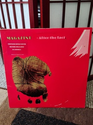 Magazine - After The Fact. (1982, Vinyl) Promotional Copy Rare Howard Devoto