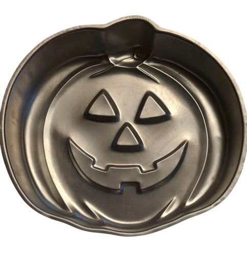 Vintage Wilton 1981 zucca Halloween autunno torta padella Jack O'Lantern 502-2928 - Foto 3 di 5
