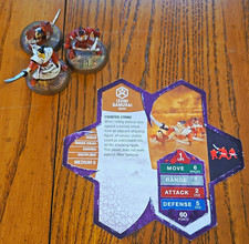 Hasbro Heroscape Izumi Samurai Einar Painted Unique Squad Figures w/ Card (2004)