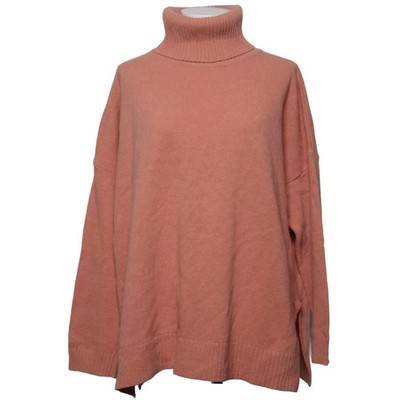 Basic Apparel, Rollkragenpullover, Größe: S, Pink, Polyamid/Wolle #JJe