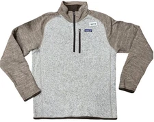 Patagonia Better Sweater Men's M Brown 1/4 Zip Fleece Pullover Hiking Outdoors