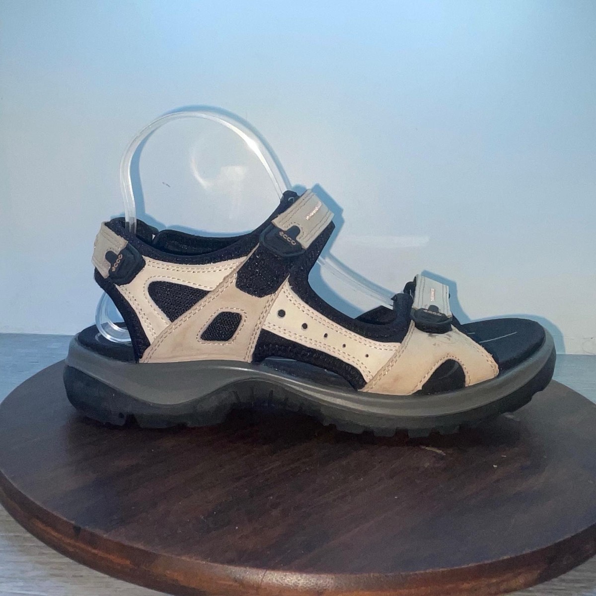 Ecco Offroad Yucatan Leather Hiking Outdoor Sandals Women’s Size 41 US 