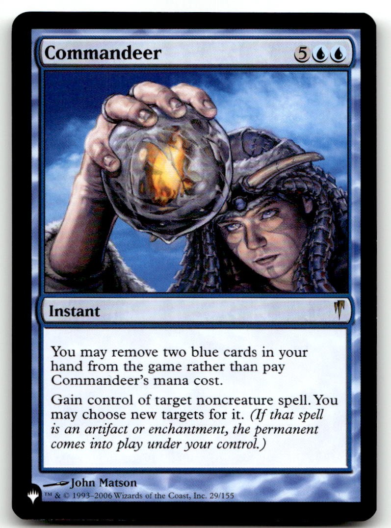 Commandeer #29/155 (LP) List Reprints LIST LIST Magic MTG