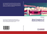 Jan Mohammad (U. A.) | Metal Complexes Of Medicinal Relevance | Taschenbuch
