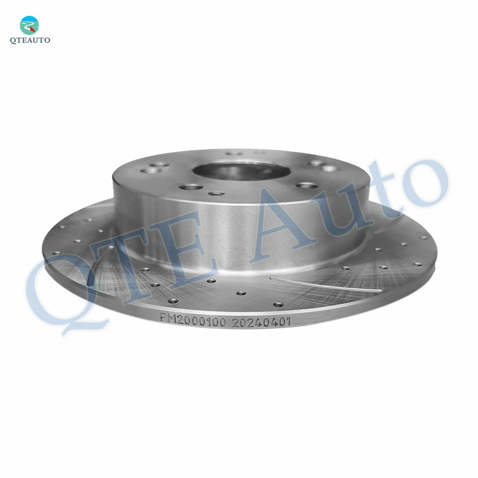 Rotores de freno ranurados perforados 4 piezas delanteros 262 mm-traseros 260 mm para Acura RSX 2002-2006 Foto 4 de 4