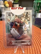 Topps 2022 Chrome Rookie Autographs RA-SBE Seth Beer Diamondbacks Baseball