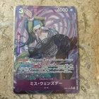 Ms. Wednesday Alternate Art EB01-034 SR Memorial Collection Japanese