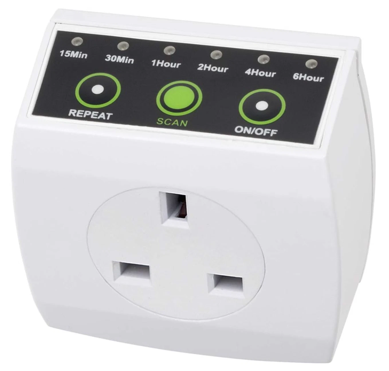 Countdown Timer Plug with Repeat - Energy Efficient, Digital, and Easy to Use