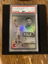 2019-20 Panini Chronicles Essentials Zion Williamson #210 Rookie Base NBA PSA 9