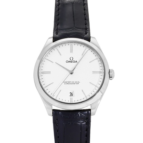 Omega De Ville 432.53.40.21.02.004 White Gold 40.0mm Silver Dial #YKW555