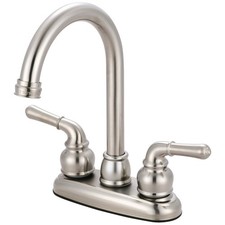 OLYMPIA FAUCETS B-8160-BN Accent Bar Faucet 1.5 GPM 4" Centerset