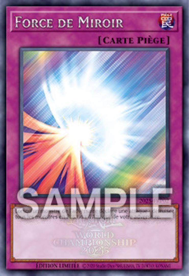 Breaker the Magical Warrior & Mirror Force French WCS 2025 Yugioh