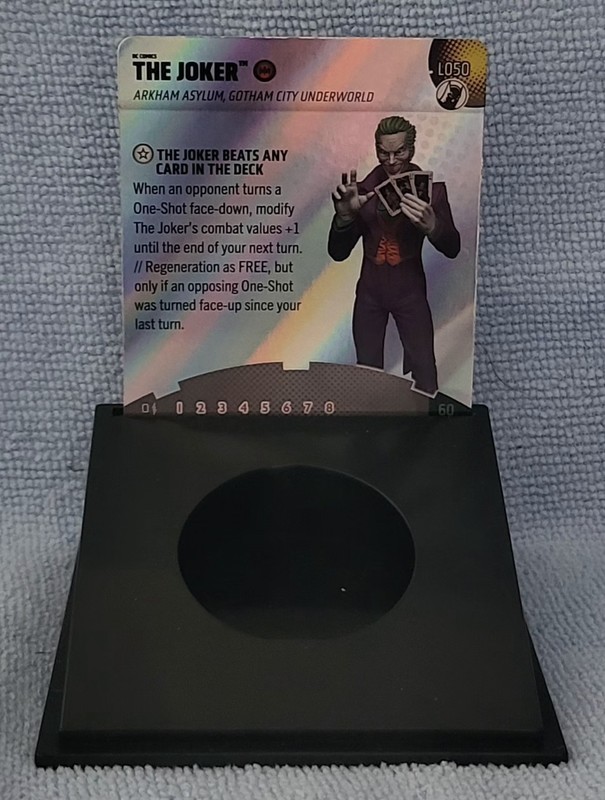 HeroClix Fight For Gotham City Legacy Card The Joker #L050