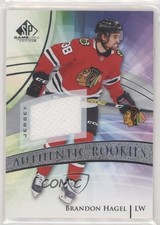 2020 Upper Deck SP Game Used Authentic Rookies Silver Jersey Brandon Hagel au7