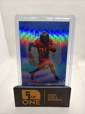 2023 Super Glow - Blue #20/100 - Breece Hall - Jets 