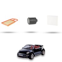 Hoffcar Set Service - 3 Filter Kompatibel Mit VW New Beetle / Cabrio 1.4 16V