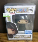 Funko Pop Animation One Piece Monkey D. Dragon #2206 Chrono Toys Excl W/ Protect