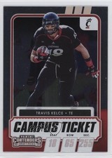2021 Panini Contenders Draft Picks Campus Ticket Travis Kelce #28 1gx0