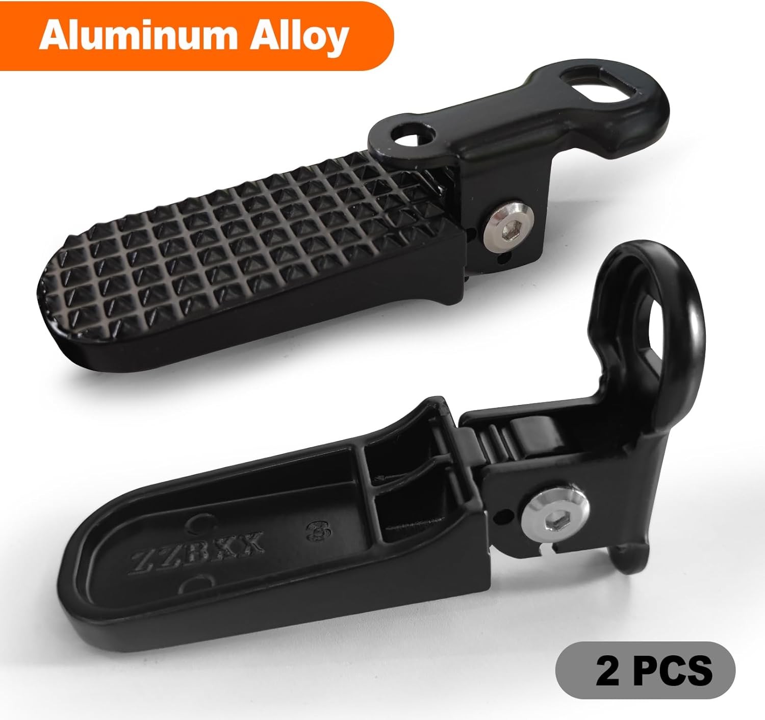 1 Pair Folding Bike Rear Pedals Foot Pegs Footrest for MTB BMX E-Bike