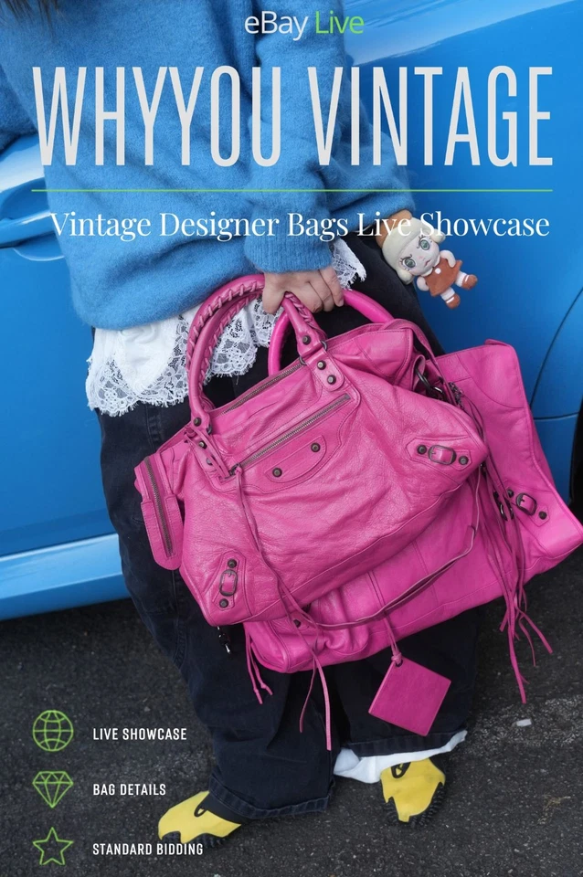 Step into the world of vintage luxury with WHYYOUVINTAGE 💼🤍