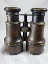 Lemaire Fabt Paris Military Binoculars Antique Vintage Inscripted A Franks WW1