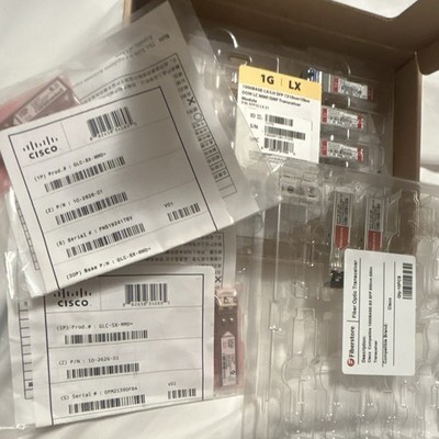 Cisco, fiber store 1Gbps Transceiver Module Lot