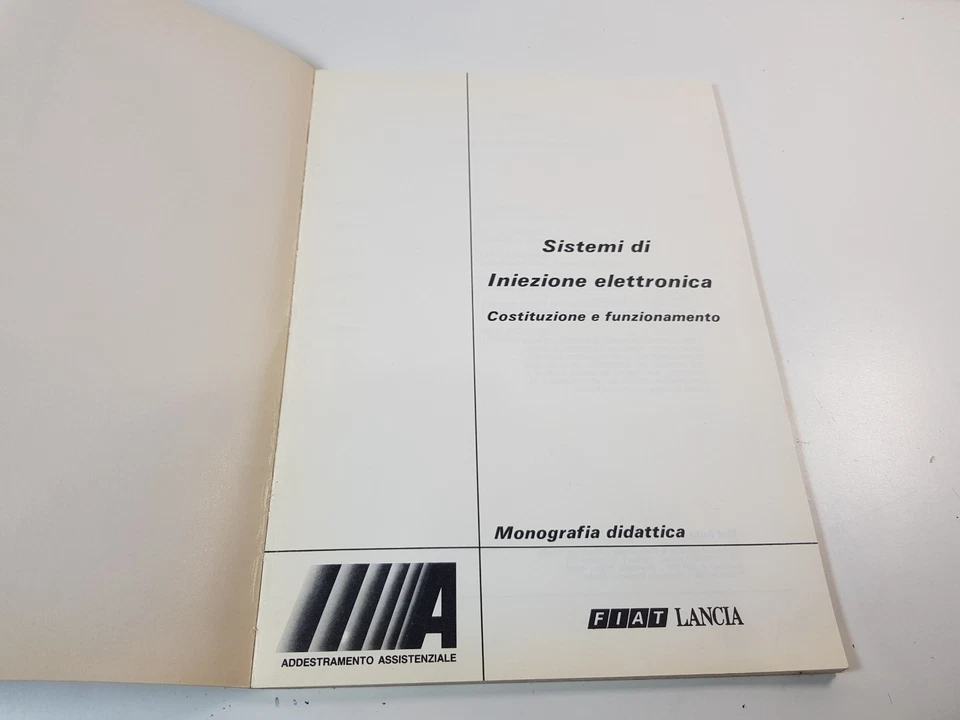 Manuale officina Fiat corso Sistemi Iniezione Elettronica monografia didattica e - Immagine 4 di 4