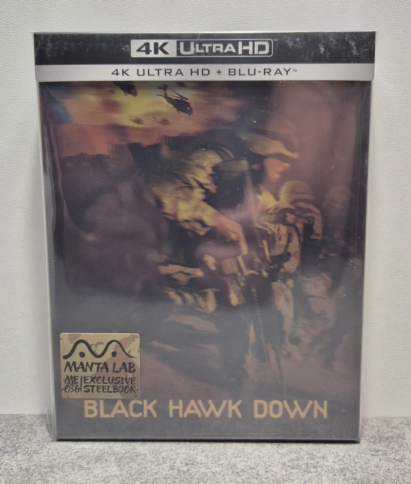 Black Hawk Down 4K - Double Lenticular FullSlip MantaLab - NEU & OVP + Empty FS - Bild 2 von 4